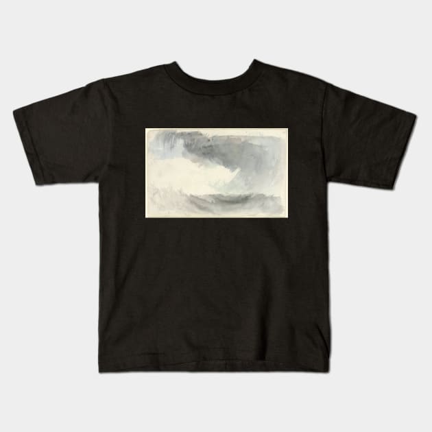 A Storm at Sea, Fingal's Cave Kids T-Shirt by Art_Attack